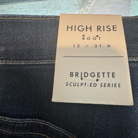 NWT Lucky Brand 'Bridgette' Women's High-Rise Bootcut Blue Jeans, Sz. 12/31A - Picture 8 of 15